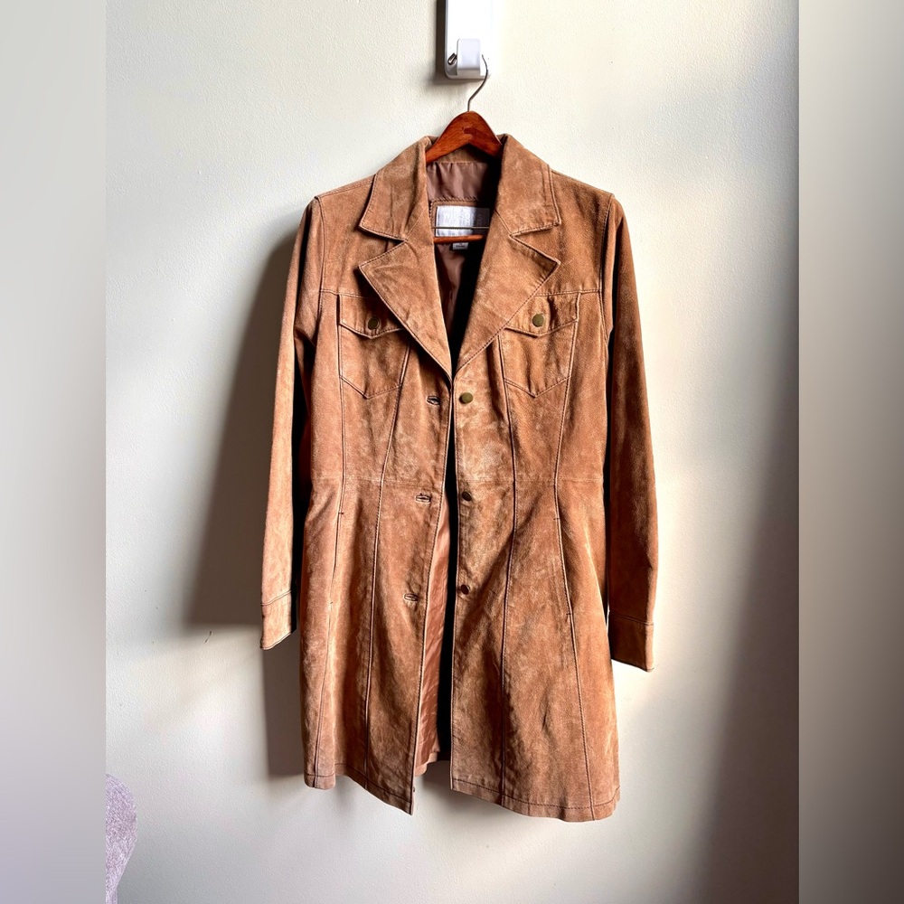 Vintage wilsons suede jacket large
